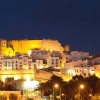 Peniscola-Spain-Stunning-Moon-Over-Castle