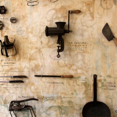 Carmen Guillemot Alcanar Old Cooking Tools On Wall