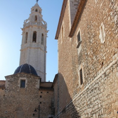 Alcala de Xivert Castellon Church View Alcala de Xivert Castellon Church View