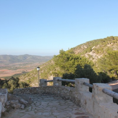 Alcossebre back of hermitage and views Alcossebre back of hermitage and views