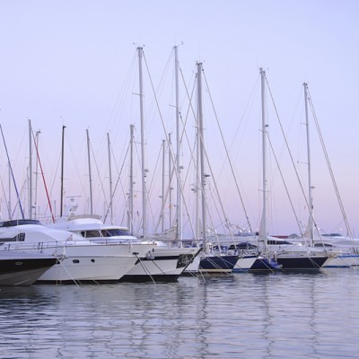 Cambrils Port Yachts At Dusk Cambrils Port Yachts At Dusk