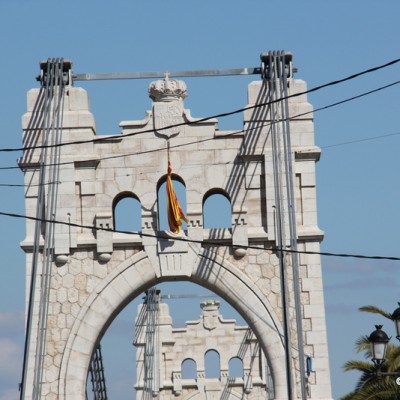 Amposta Suspension Bridge Amposta Suspension Bridge