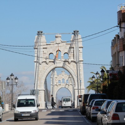 Amposta Bridge Pont Penjat Amposta Bridge Pont Penjat