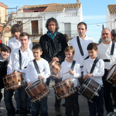 Drummer Sant Rafael del Riu St. Anthony Blessing of Animals 2015