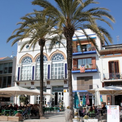 Vilanova i la Geltru promenade restaurants