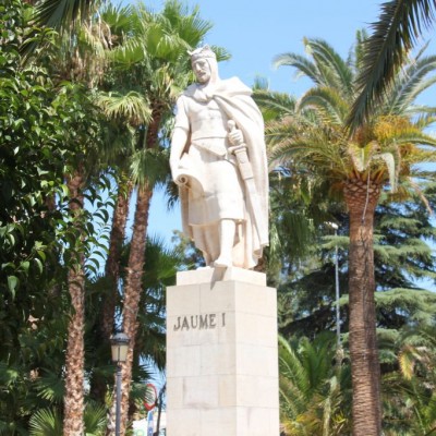 Almassora Castellon Statue of Jaime 1